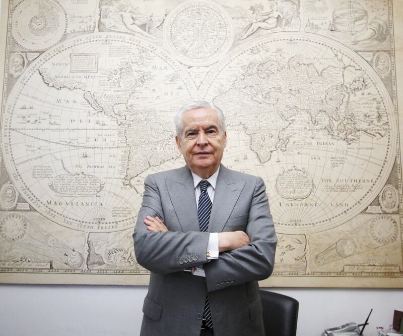 Alfonso Zárate Flores, presidente del Grupo Consultor Interdisciplinario (GCI). Foto/CARLOS MEJÍA. EL UNIVERSAL