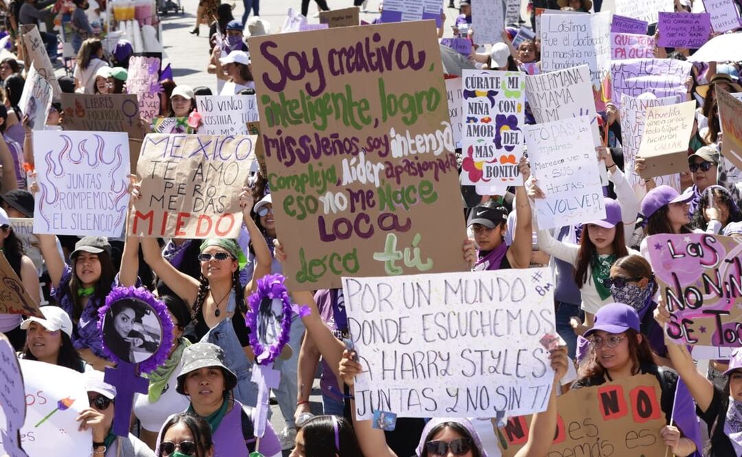 Mujeres protestan contra la violencia. Foto: archivo Fernanda Rojas/EL UNIVERSAL