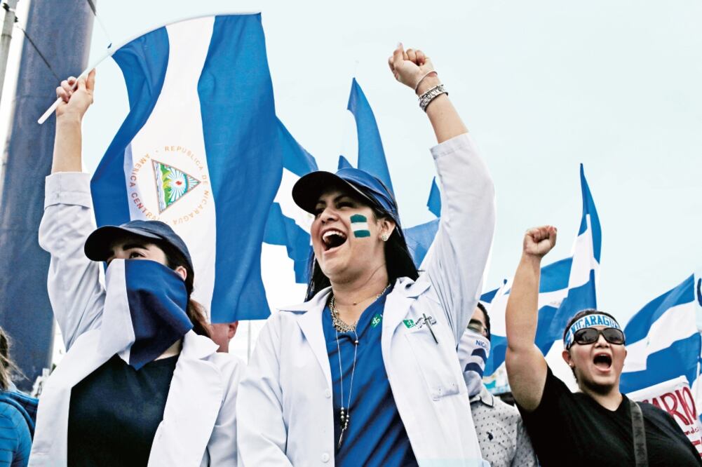 Tachan de terroristas a jóvenes en Nicaragua