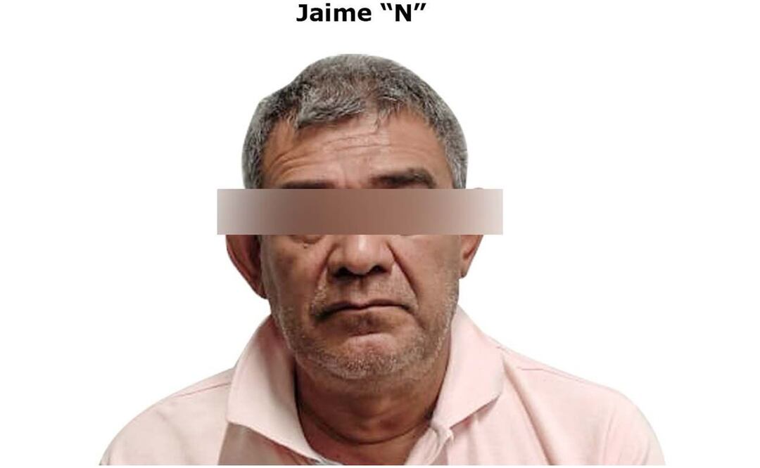 Jaime Bahena Landa de 58 años, es el hombre identificado por la Fiscalía de Morelos como “La Parka”, jefe de una célula de “halcones”, informantes de La Familia Michoacana (15/11/2024). Foto: Especial