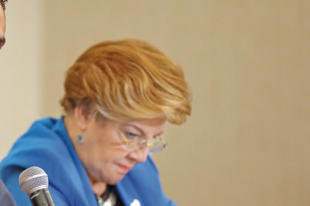 Impulso. Esmeralda Arosemena, relatora de la CIDH, dijo que a nivel legislativo el gobierno mexicano ha dado mensajes contundentes contra la impunidad (ARCHIVO EL UNIVERSAL)