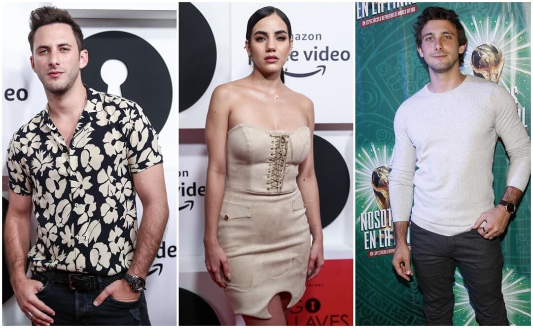 Sebastián Zurita, Ela Velden y Emiliano Zurita