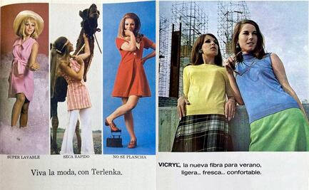 Así se anunciaban las telas que revolucionaron la industria en los 60