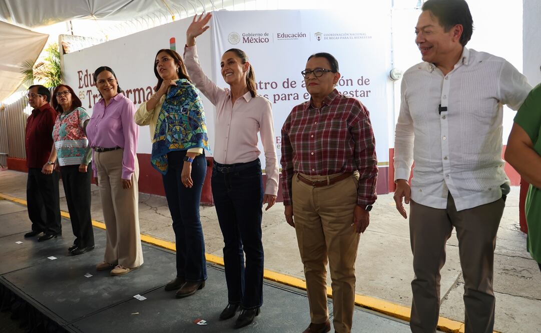 Sheinbaum admite falta de atención en seguridad para Guanajuato; trabaja con gobernadora panista pese a diferencia de partidos. Foto: Presidencia
