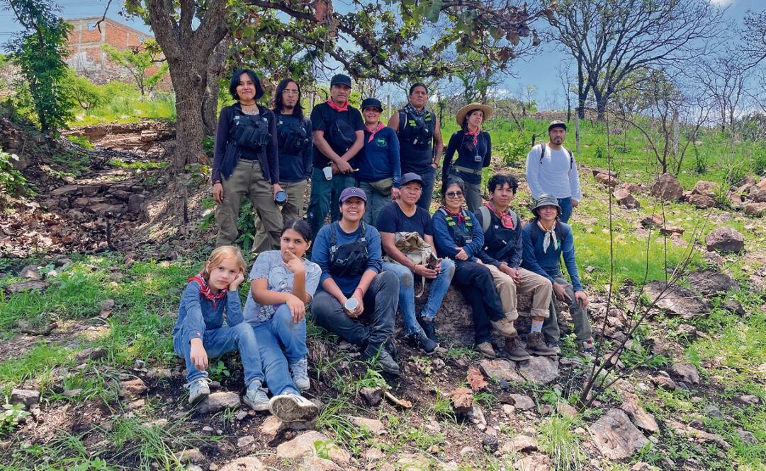 Los vecinos de la colonia Tigre II conformaron el Comité Salvabosque, para detener la urbanización que ya había derribado 300 árboles. Foto: Raúl Torres / EL UNIVERSAL