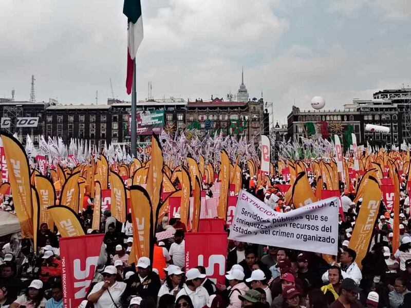 El pueblo exige extinción de dominio para políticos corruptos