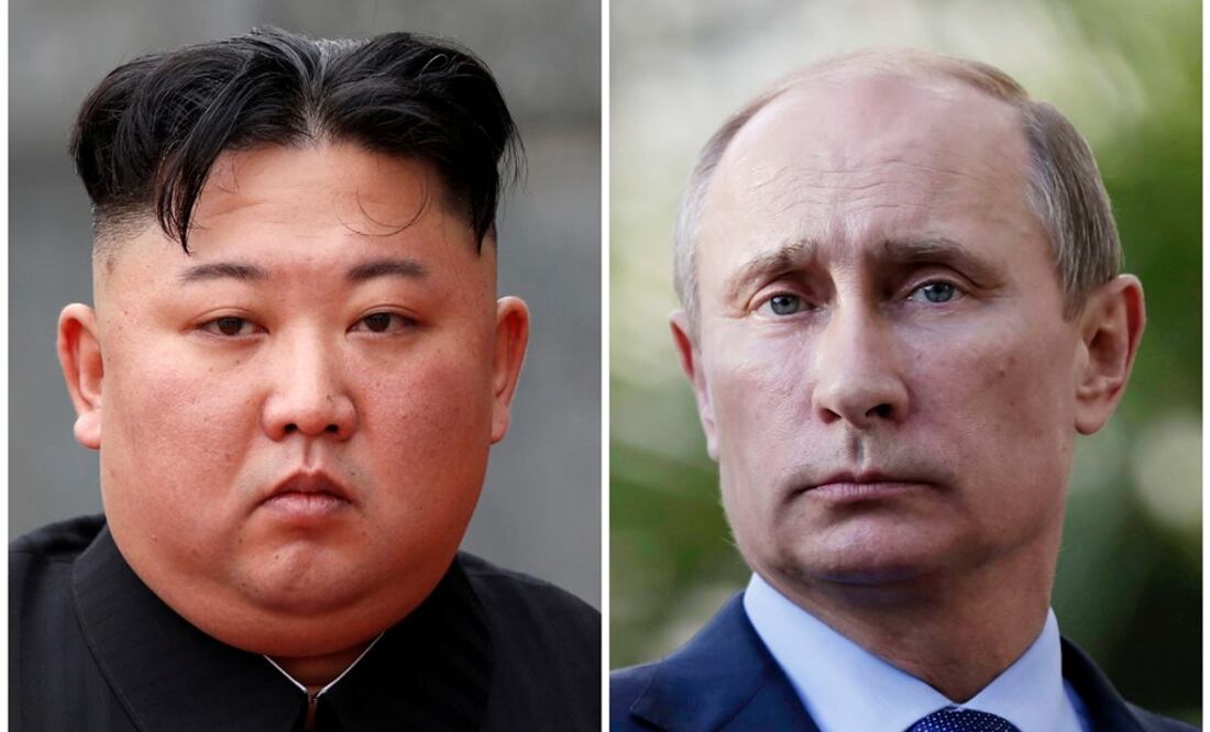 El líder norcoreano, Kim Jong Un, y el presidente de Rusia, Vladimir Putin (Foto: Reuters)