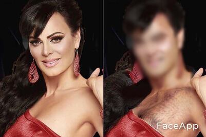 Maribel Guardia hace el reto de cambio de género y luce increíble