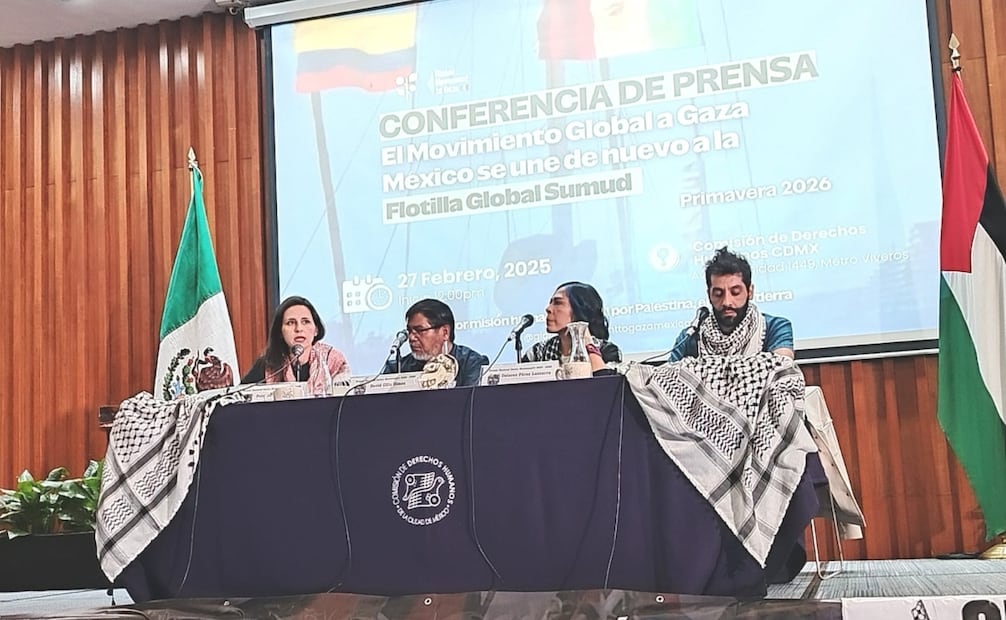 Movimiento Global a Gaza México. Foto: Eduardo Dina/ EL UNIVERSAL