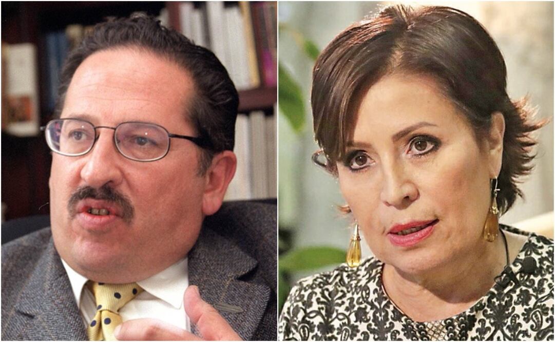 Julio Moguel and Rosario Robles met in the 70s - Photo: Left: File Photo/EL UNIVERSAL; Right: Alejandra Leyva/EL UNIVERSAL