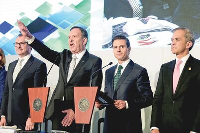 México sigue su marcha: Peña Nieto