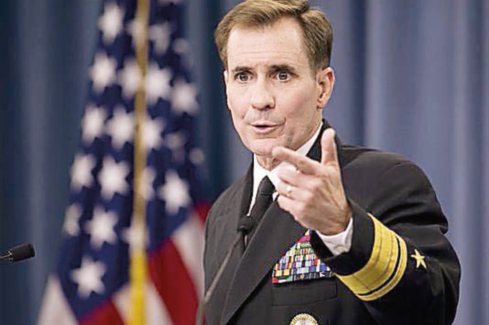 John Kirby, vocero del Departamento de Estado de Estados Unidos, dice que toca al pueblo de México decidir las politicas de drogas más apropiadas (ARCHIVO EL UNIVERSAL)