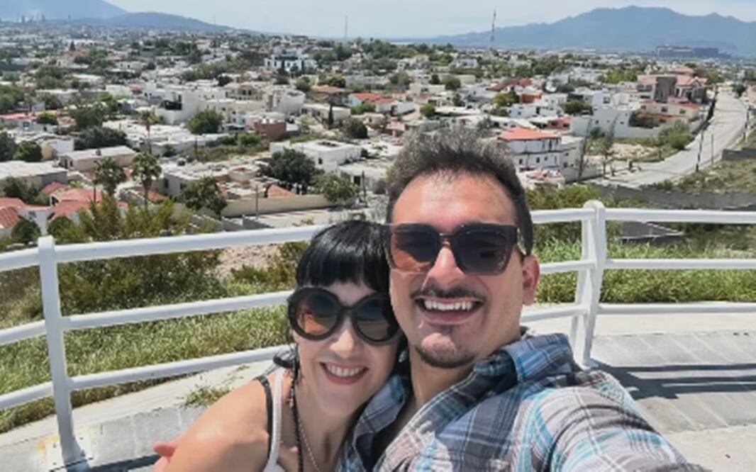 Susana Zabaleta y su novio el comediante Ricardo Pérez. Foto: Instagram oficial.