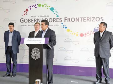 Gobernadores fronterizos analizan migración