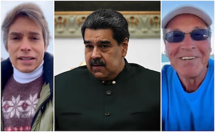 Ricardo Montaner, Miguel Bosé, Alicia Machado, y otros famosos reaccionan a la captura de Nicolás Maduro por parte de EU