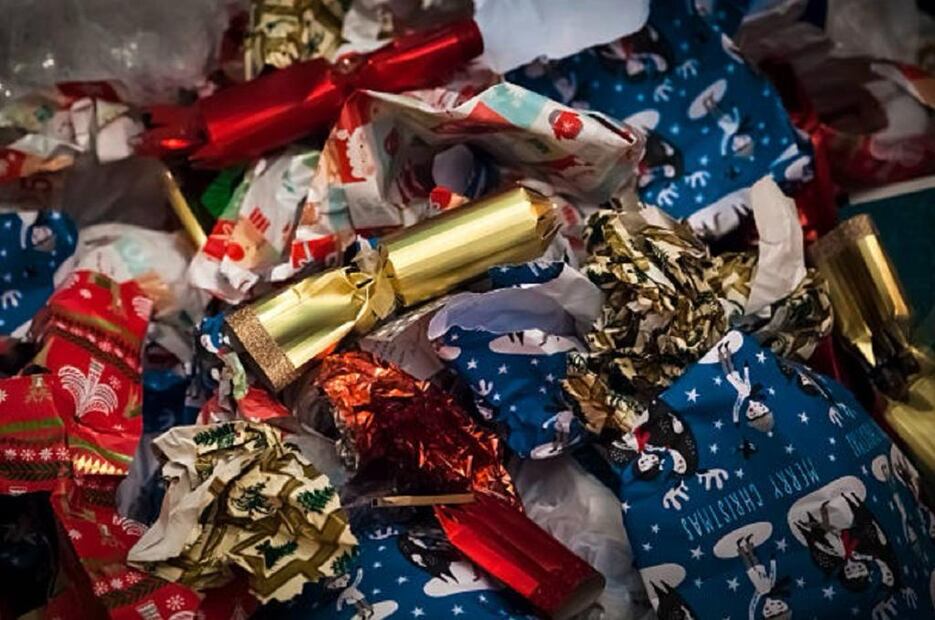 Basura navideña. FOTO: Especial/ EL UNIVERSAL/