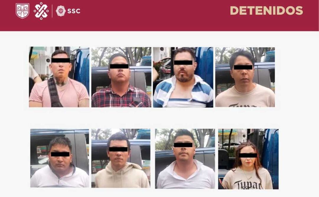 A los sujetos se les halló la cantidad de dinero en efectivo que dio el afectado, quien pidió apoyo para proceder legalmente en su contra y presentar su denuncia formal. Foto: Especial