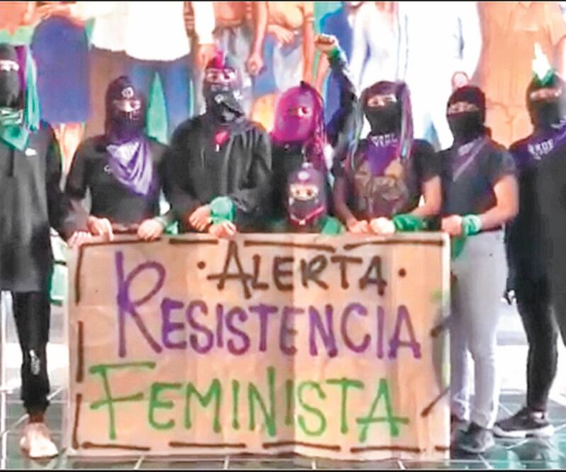Feministas convocan a toma pacífica de Congresos