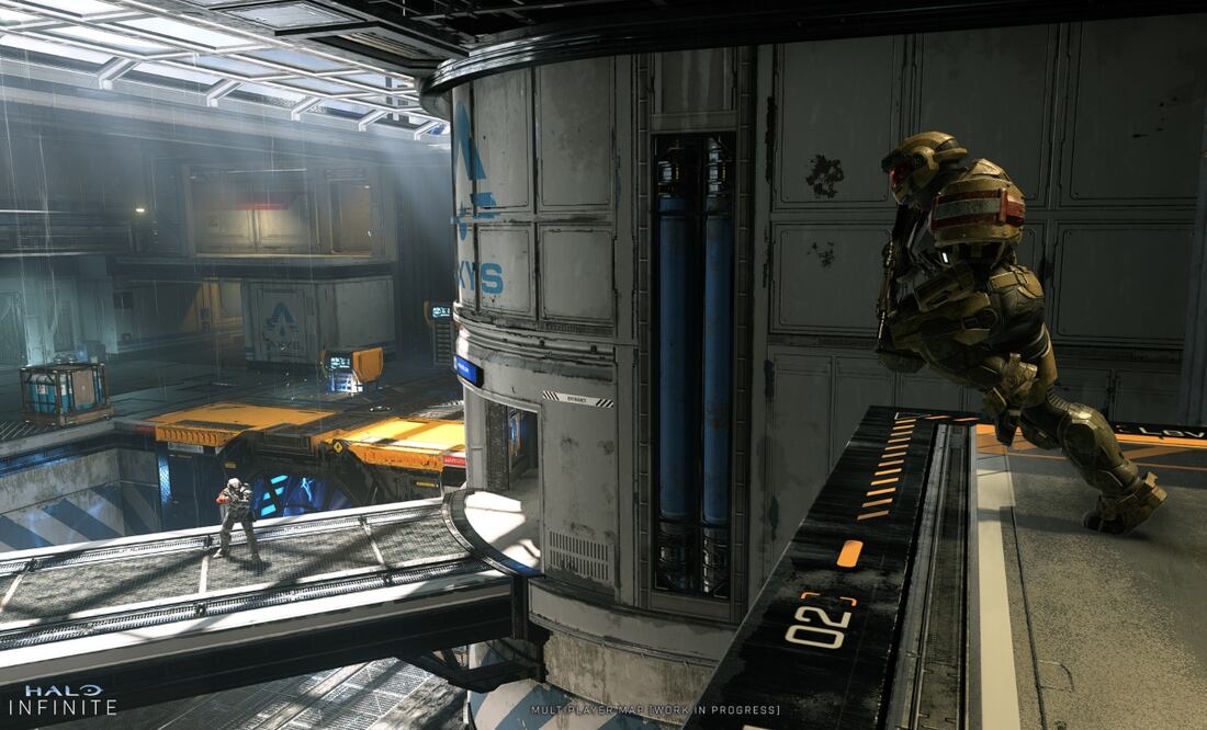 Se mostraron varias imágenes en el bolg de 343 Industries.