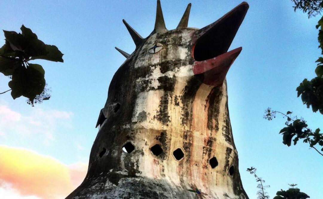 Gereja Ayam está en la selva de Indonesia. (Foto: PaulWilliams)