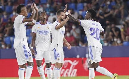 Real Madrid rescata el empate ante Levante, de la mano de Vinicius Jr