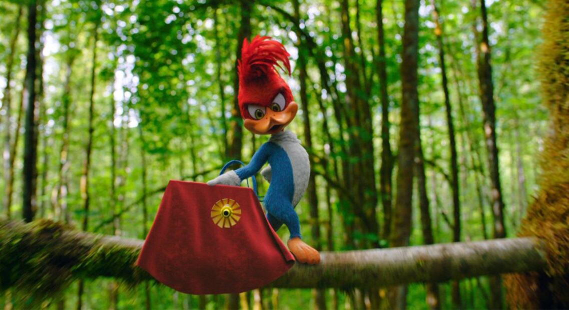 "El Pájaro Loco se va de campamento" en Netflix. Fuente: Netflix.