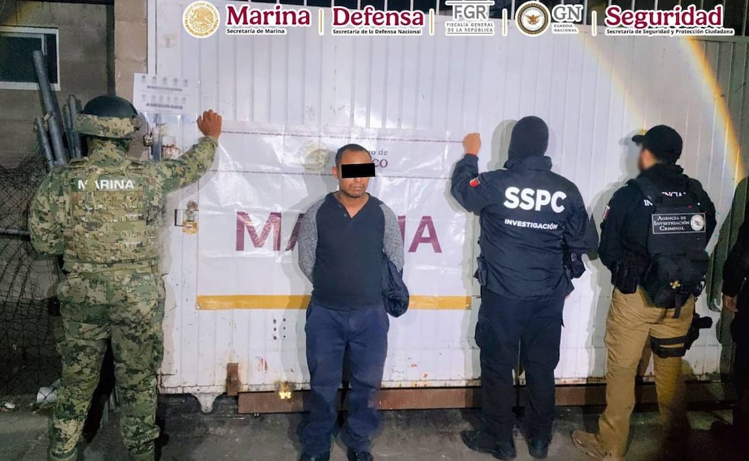 Aseguran en Nogales, Sonora, túnel hacia EU; detienen a presunto colaborador criminal.
Foto: Especial.