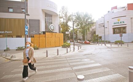 El lujo se fue de Masaryk; Covid sacude zona y abarata rentas