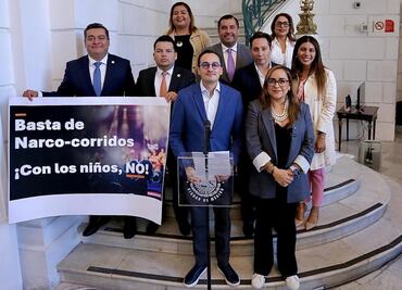 Diputados del PAN CDMX piden prohibir difusión de narcocorridos y narcoseries; buscan aplicar ley a quien realice apología del delito