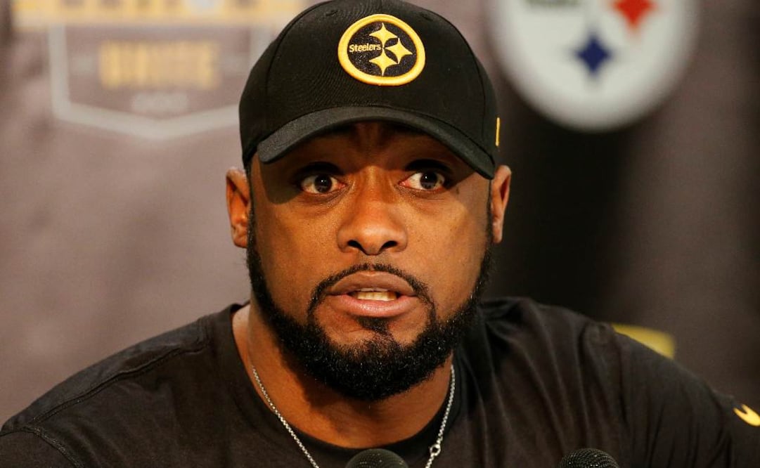 Tomlin durante una conferencia de prensa. Archivo