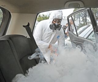 Lanzan nueva sanitización para taxis en Edomex