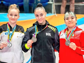 Alexa Moreno gana medalla de bronce en la Copa del Mundo de Gimnasia Artística