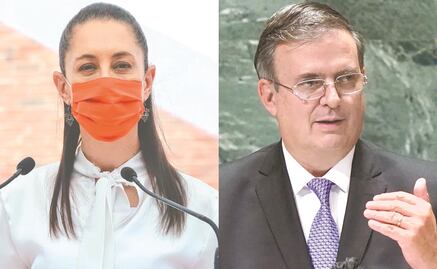 Sheinbaum y Ebrard, los “presidenciables” con más presencia en medios