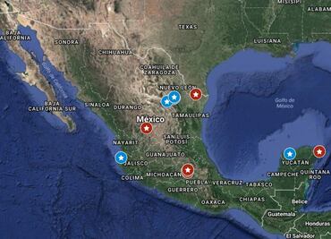 Mapa. Las ciudades con mayor y menor percepción de inseguridad