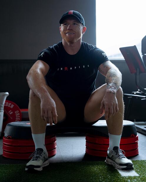 Canelo Álvarez. Fuente: Instagram @canelo