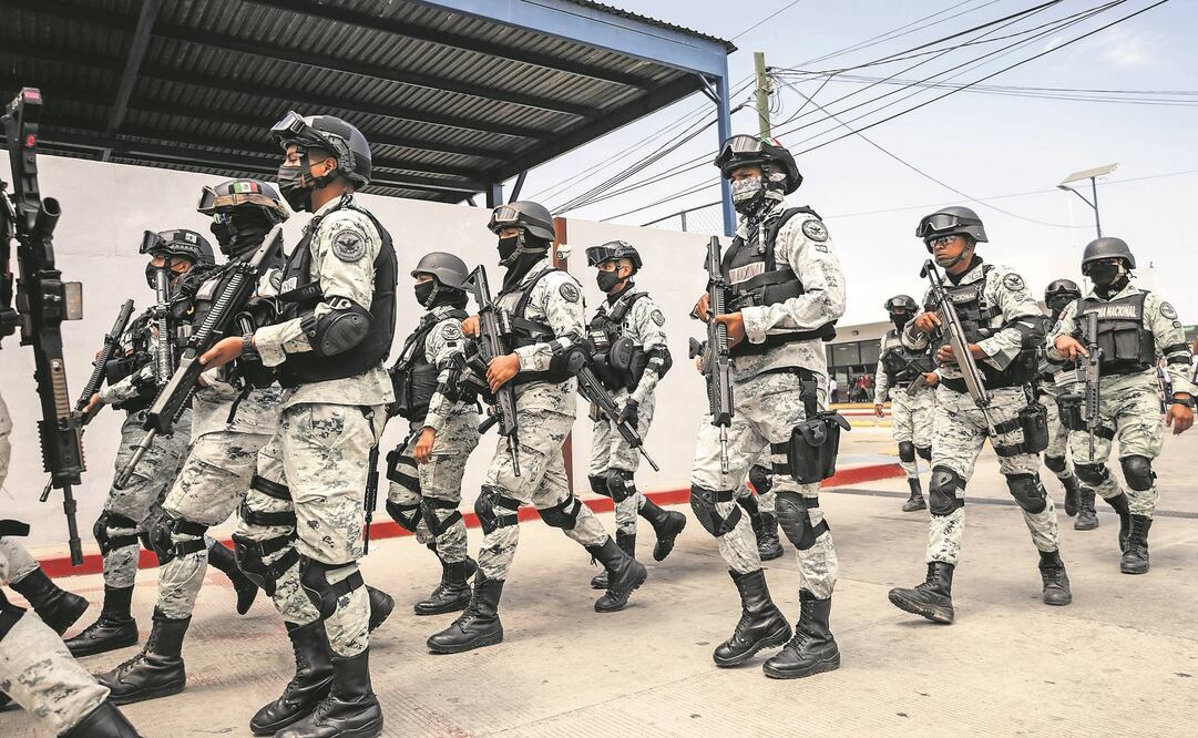 La suspensión es para que la GN siga al mando de la SSPC. Foto: Archivo/ EL UNIVERSAL