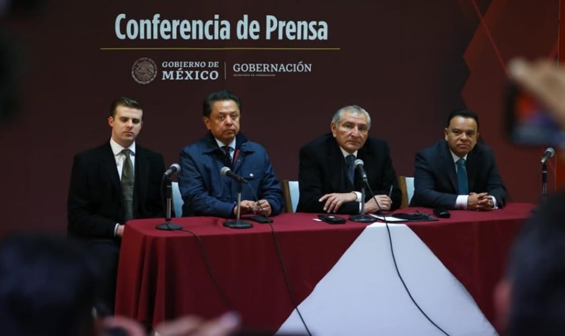 El secretario de Gobernación, Adán Augusto López, aseguró que la oposición utiliza la reforma electoral propuesta por el presidente López Obrador “como una especie de plataforma política. Foto: especial