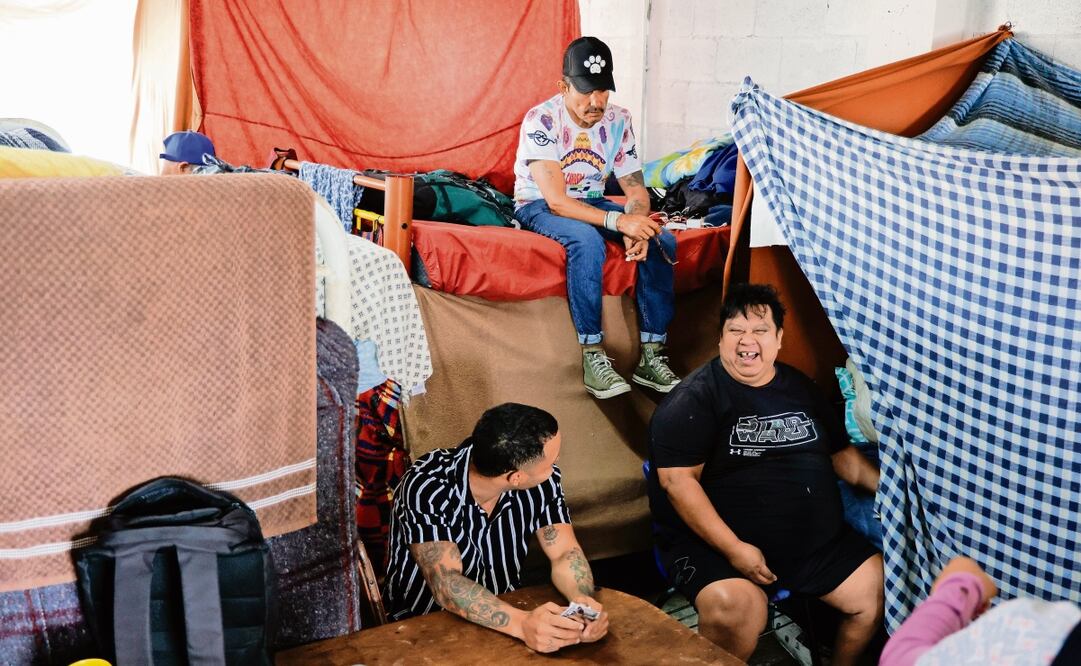 20 cc Migrantes en el albergue Hermanos en el Camino esperan regresar a su lugar de origen. Foto: Arturo Hernández / EL UNIVERSAL