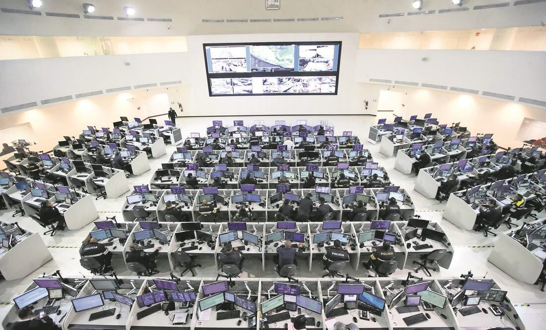 Cámaras del C5. Foto: Archivo. El Universal