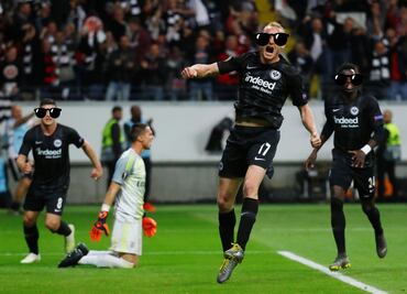 El épico trolleo del Eintracht Frankfurt al Benfica