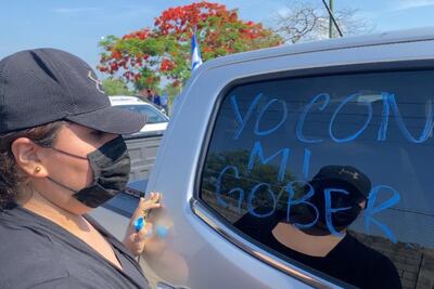 Alistan mega caravana de vehículos en apoyo a García Cabeza de Vaca