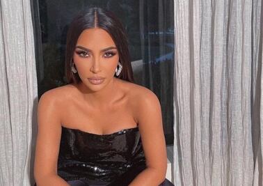 Kim Kardashian muestra cómo se lleva ahora un vestido de lentejuelas