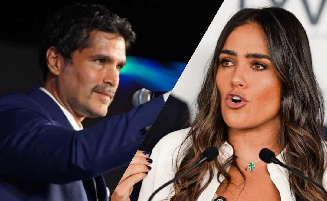 La alcaldesa de Cuauhtémoc,Alessandra Rojo de la Vega, y el actor Edaurdo Verastegui. Fotos: Redes y Archivo / EL UNIVERSAL.