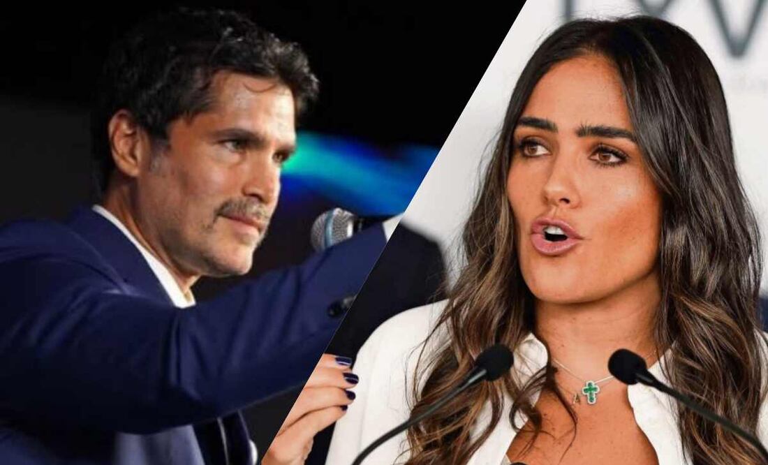 La alcaldesa de Cuauhtémoc,Alessandra Rojo de la Vega, y el actor Edaurdo Verastegui. Fotos: Redes y Archivo / EL UNIVERSAL.