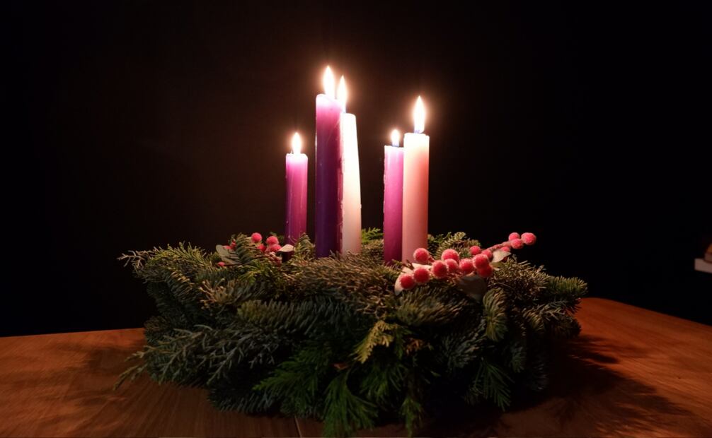 Corona de Adviento. Foto: Canva