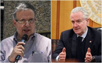 "Nunca has ganado elecciones", dice Ebrard a Creel; "volverás a someterte a tu caudillo", le responde el panista