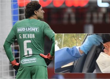 Memo Ochoa sufre con las pruebas de Covid-19