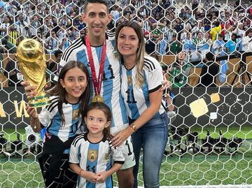 La esposa de Ángel Di María encendió la polémica con un campeón del mundo francés