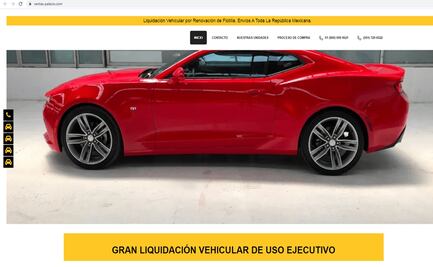 Alertan por sitios web falsos de Palacio de Hierro y Cruz Azul