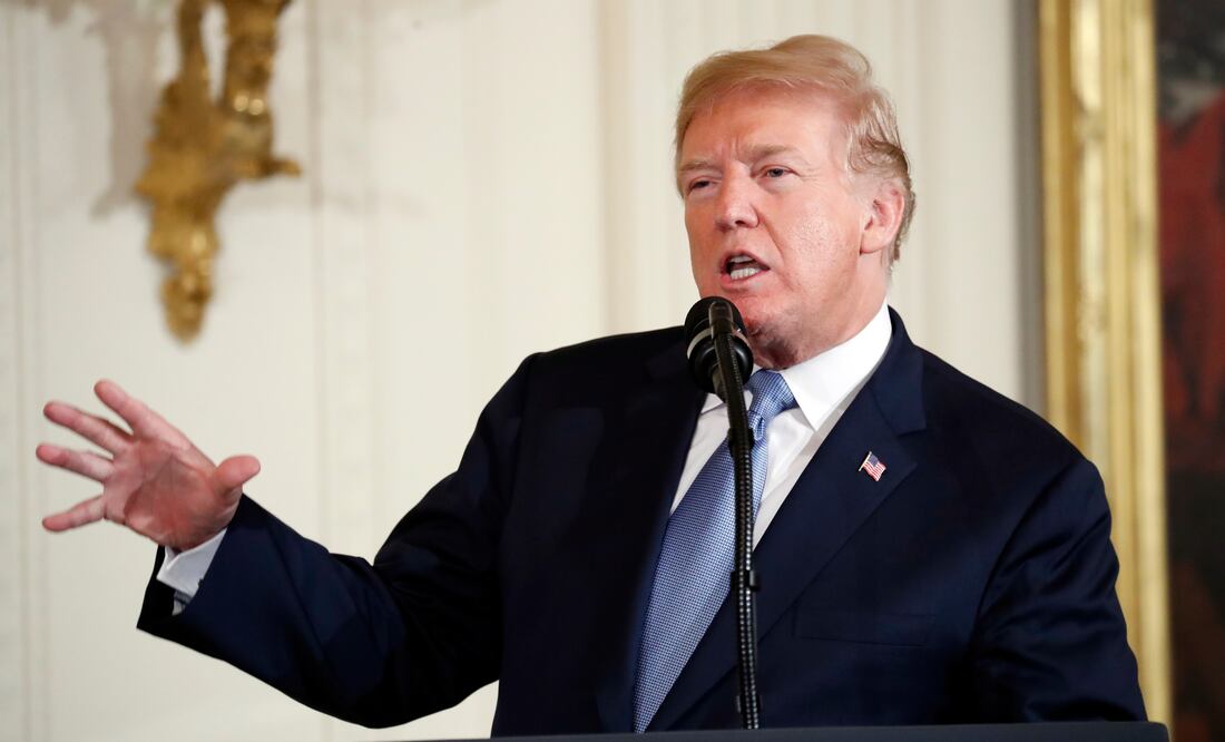 El presidente de EU, Donald Trump (Foto: AP)